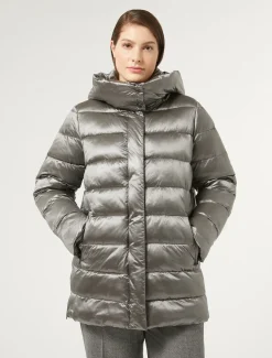 Marina Rinaldi Rembourré en toile imperméable GRISMOYEN Best
