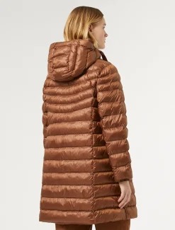 Marina Rinaldi Rembourré en toile imperméable BRUN Outlet