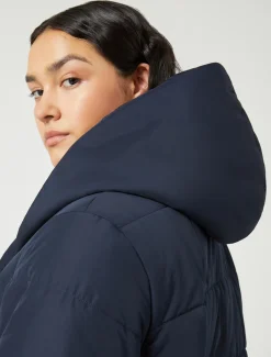Marina Rinaldi Rembourré technique imperméable BLEUNUIT Clearance