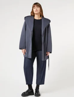 Marina Rinaldi Rembourrage en satin technique BLEUNUIT Clearance