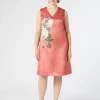 Marina Rinaldi Robe à imprimé en duchesse CORAIL Online