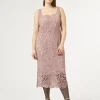 Marina Rinaldi Robe avec broderie macramé POUDRE Fashion