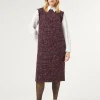 Marina Rinaldi Robe effet bouclé BLEUNUIT Sale