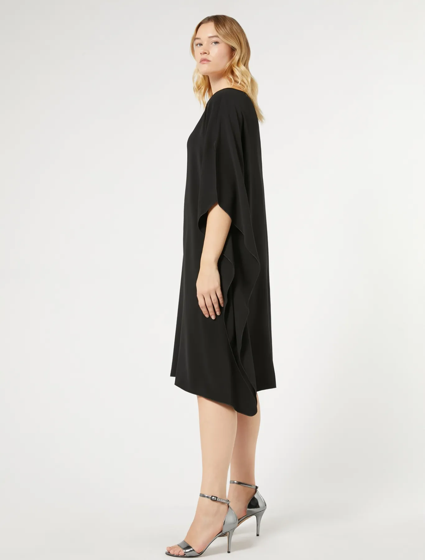 Marina Rinaldi Robe en cady NOIR Outlet
