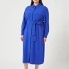 Marina Rinaldi Robe en cady triacétate BLEUVIOLET New