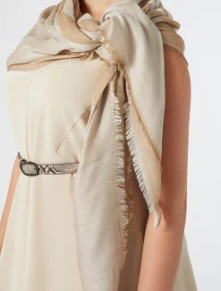 Marina Rinaldi Robe en cady triacétate BEIGE Hot