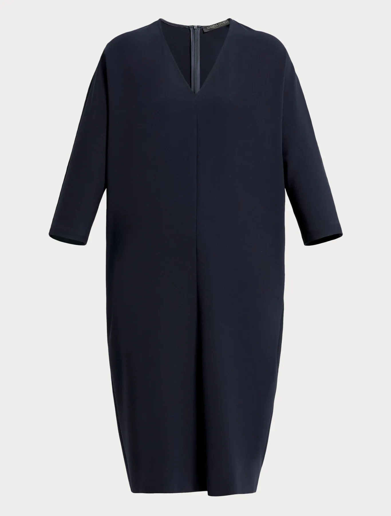 Marina Rinaldi Robe en cady triacétate BLEUNUIT Discount