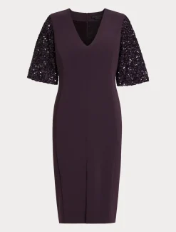 Marina Rinaldi Robe en cady triacétate BORDEAUX Best