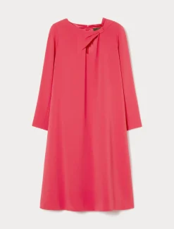 Marina Rinaldi Robe en cady triacétate FUCHSIA Fashion