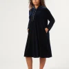 Marina Rinaldi Robe en chenille stretch BLEUNUIT Sale