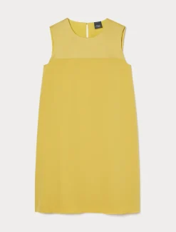 Marina Rinaldi Robe en crêpe envers satin OR Hot