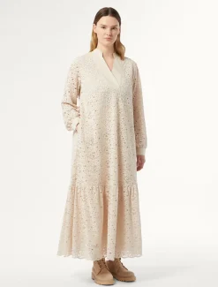 Marina Rinaldi Robe en dentelle de chenille NATUREL Clearance