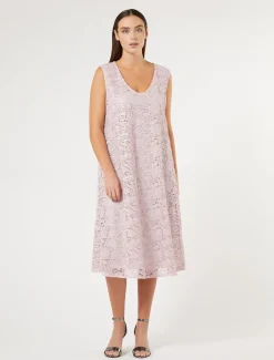 Marina Rinaldi Robe en dentelle lamée ROSE Clearance