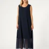 Marina Rinaldi Robe en georgette BLEUMARINE Outlet