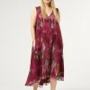 Marina Rinaldi Robe en georgette RUBIS Clearance