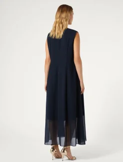 Marina Rinaldi Robe en georgette BLEUMARINE Outlet