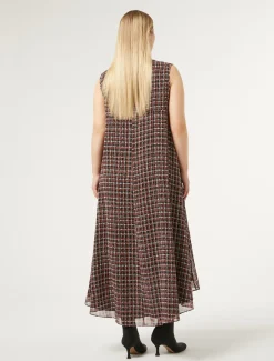 Marina Rinaldi Robe en georgette NOIR Hot