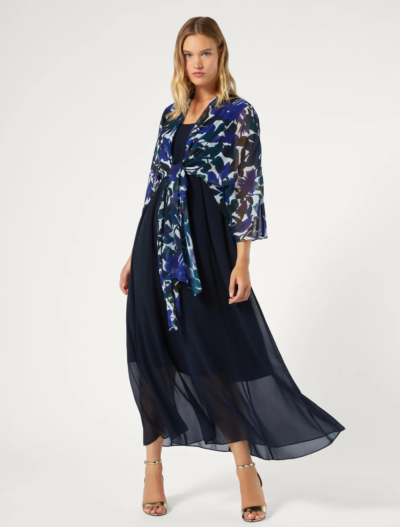 Marina Rinaldi Robe en georgette BLEUMARINE Outlet