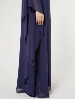 Marina Rinaldi Robe en georgette de soie BLEUMARINE Best