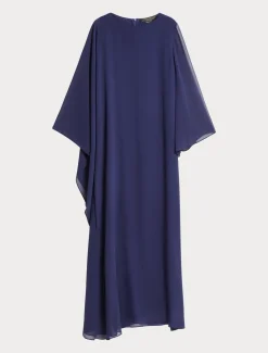 Marina Rinaldi Robe en georgette de soie BLEUMARINE Best