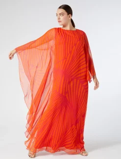 Marina Rinaldi Robe en georgette imprimée ROSE Fashion