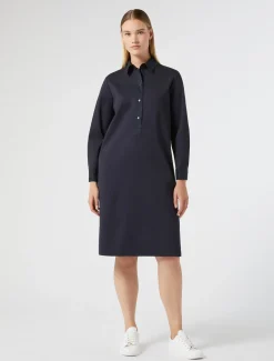 Marina Rinaldi Robe en jersey BLEU Outlet