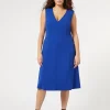 Marina Rinaldi Robe en jersey BLEUET Best
