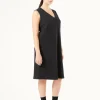 Marina Rinaldi Robe en jersey NOIR Online