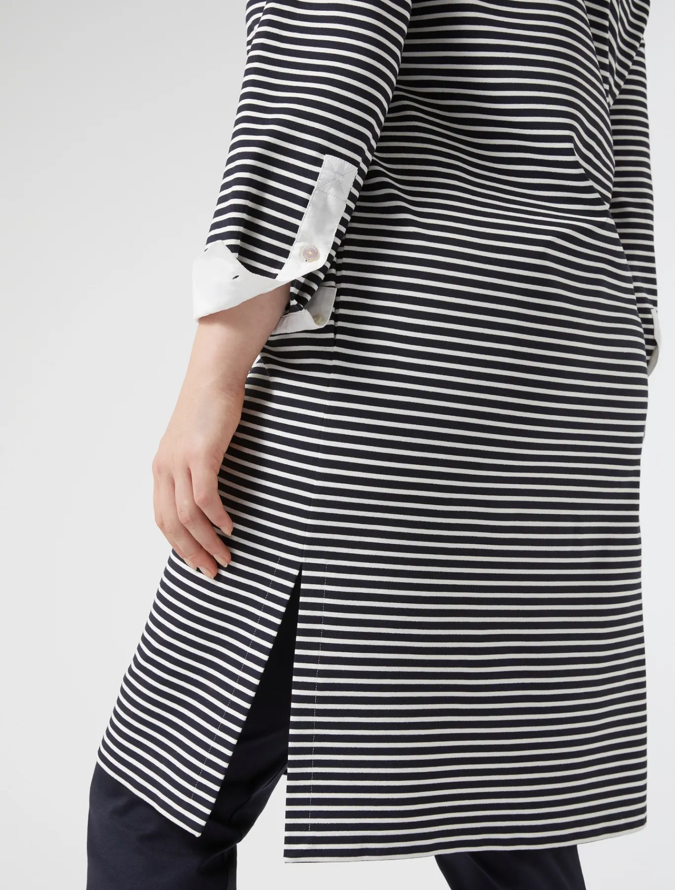 Marina Rinaldi Robe en jersey BLEU Sale