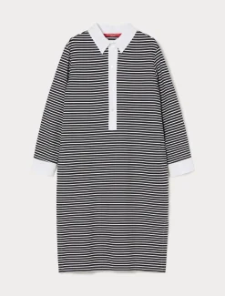 Marina Rinaldi Robe en jersey BLEU Sale