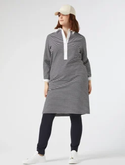 Marina Rinaldi Robe en jersey BLEU Sale