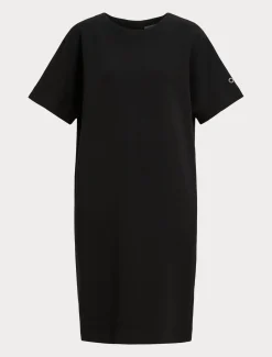 Marina Rinaldi Robe en jersey double NOIR Outlet