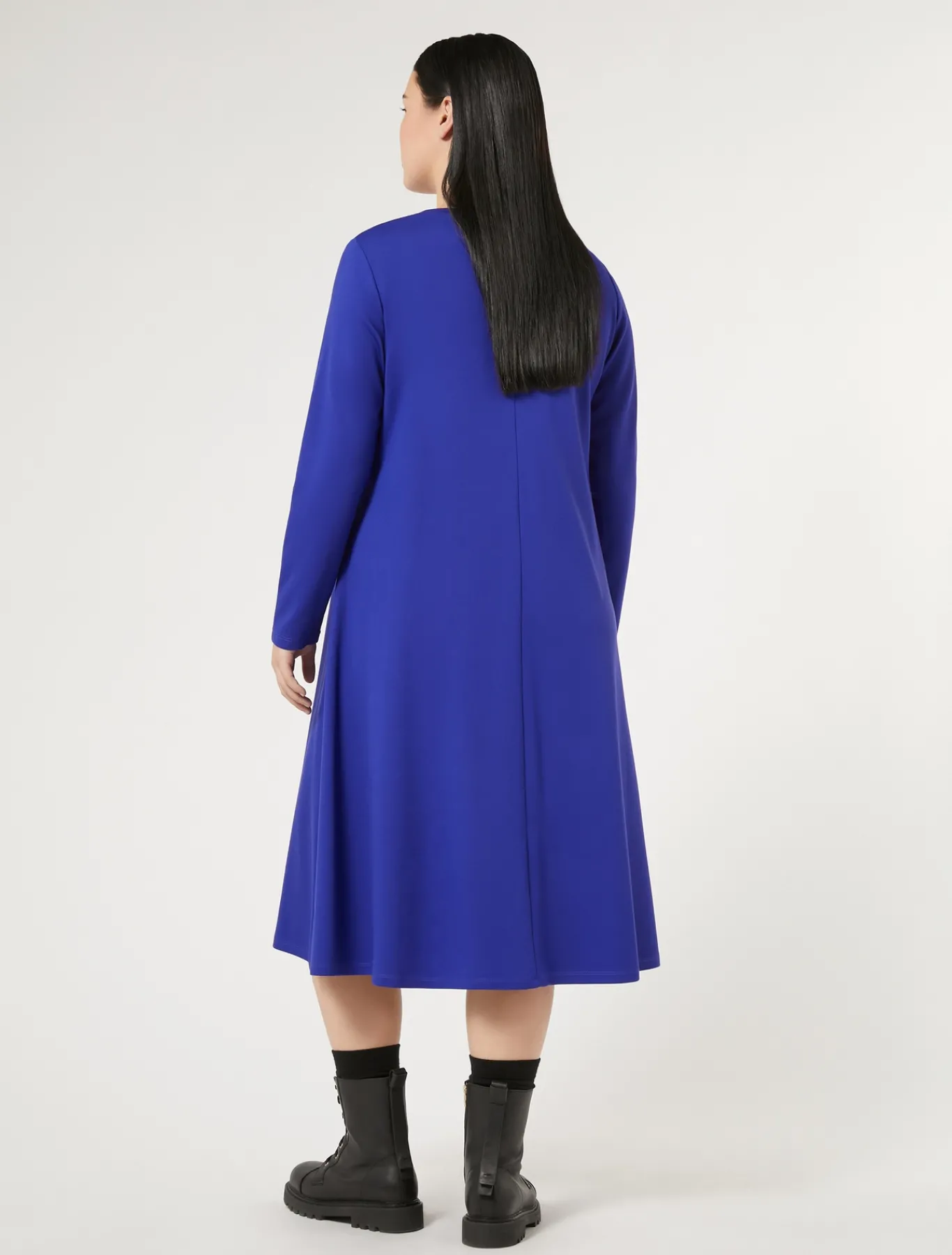Marina Rinaldi Robe en jersey point Milano VIOLET Online