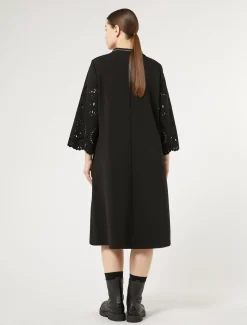 Marina Rinaldi Robe en jersey scuba NOIR Outlet