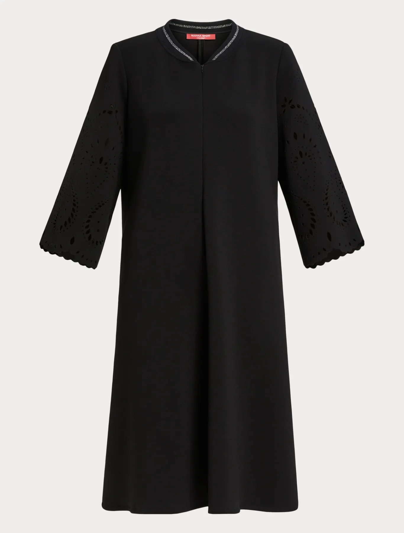 Marina Rinaldi Robe en jersey scuba NOIR Outlet