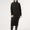 Marina Rinaldi Robe en laine mélangée NOIR Hot