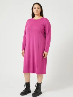 Marina Rinaldi Robe en laine mélangée ROSEVIOLET Hot