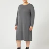 Marina Rinaldi Robe en laine mélangée GRISBLEU Best