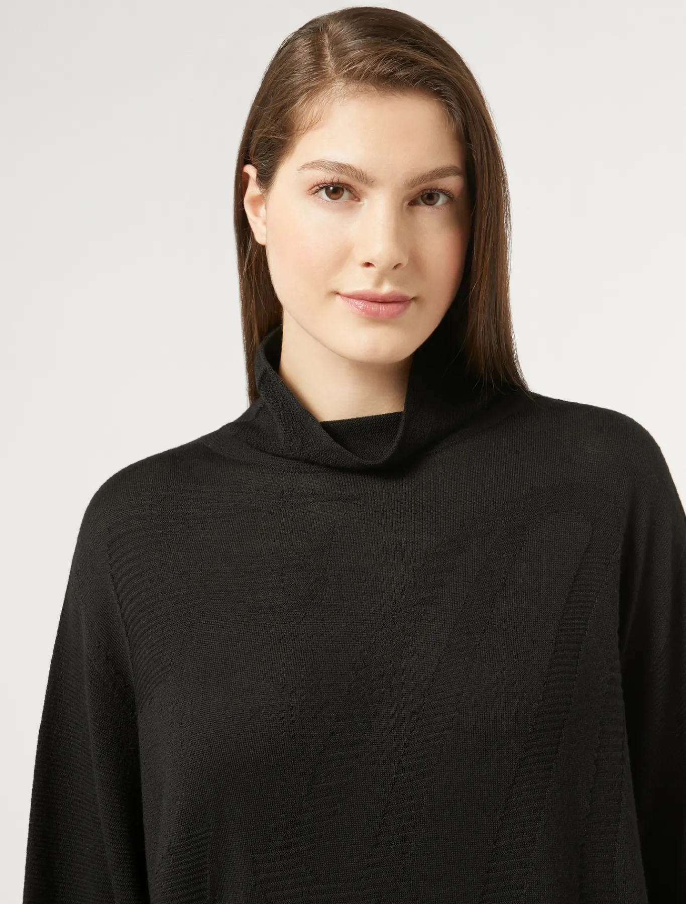 Marina Rinaldi Robe en laine mélangée NOIR Hot