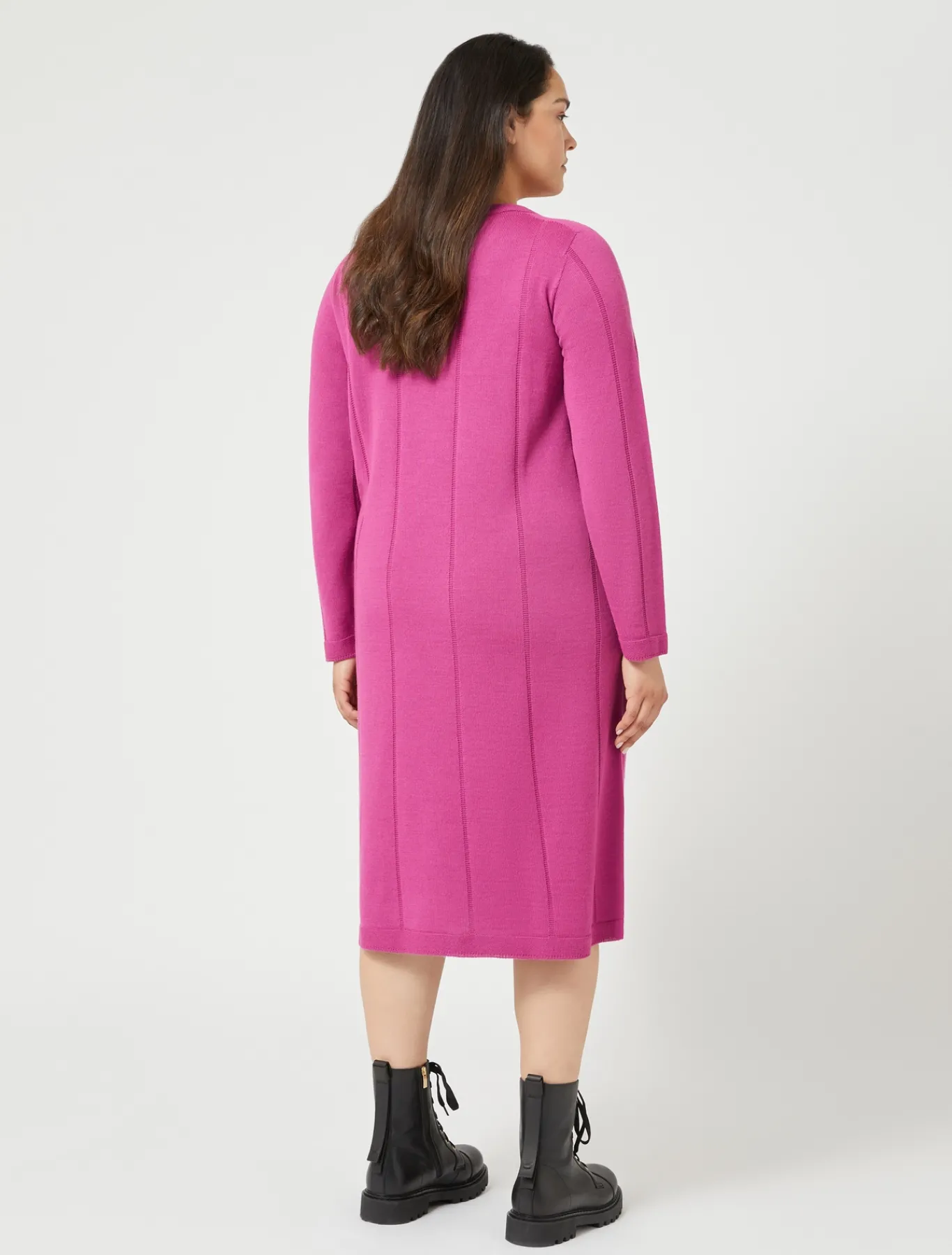 Marina Rinaldi Robe en laine mélangée ROSEVIOLET Hot