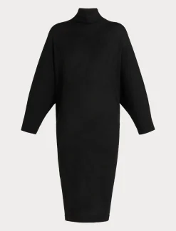 Marina Rinaldi Robe en laine mélangée NOIR Hot