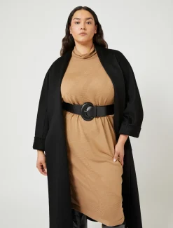 Marina Rinaldi Robe en laine mélangée POILDECHAMEAU Best