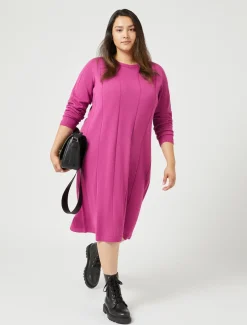 Marina Rinaldi Robe en laine mélangée ROSEVIOLET Hot
