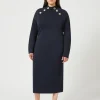 Marina Rinaldi Robe en maille BLEUNUIT Sale
