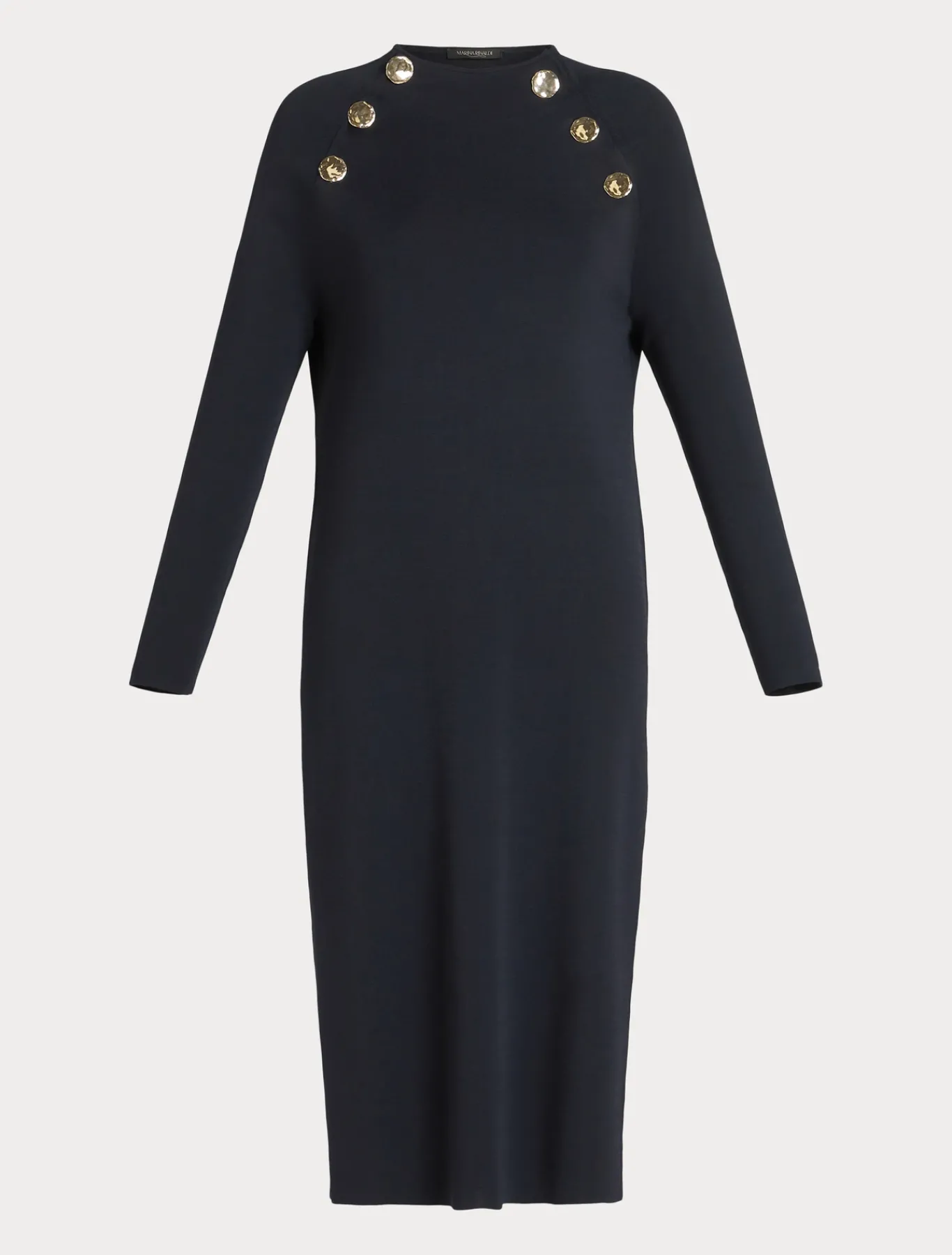 Marina Rinaldi Robe en maille BLEUNUIT Sale