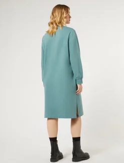 Marina Rinaldi Robe en molleton de coton stretch VERTSAUGE Clearance