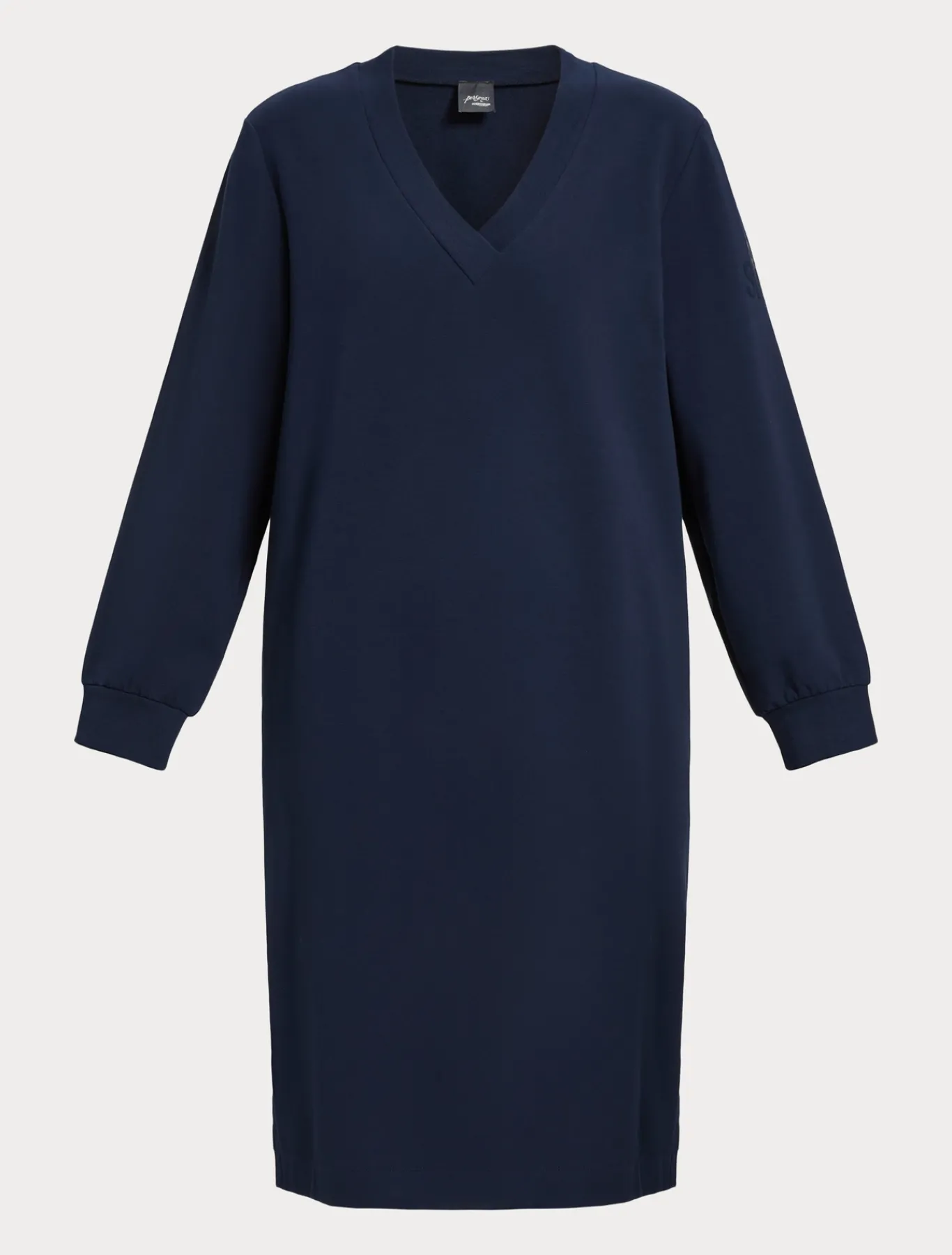Marina Rinaldi Robe en molleton de coton stretch BLEU Hot