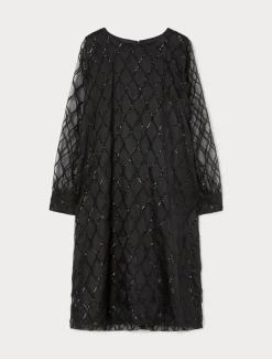 Marina Rinaldi Robe en organza NOIR Discount