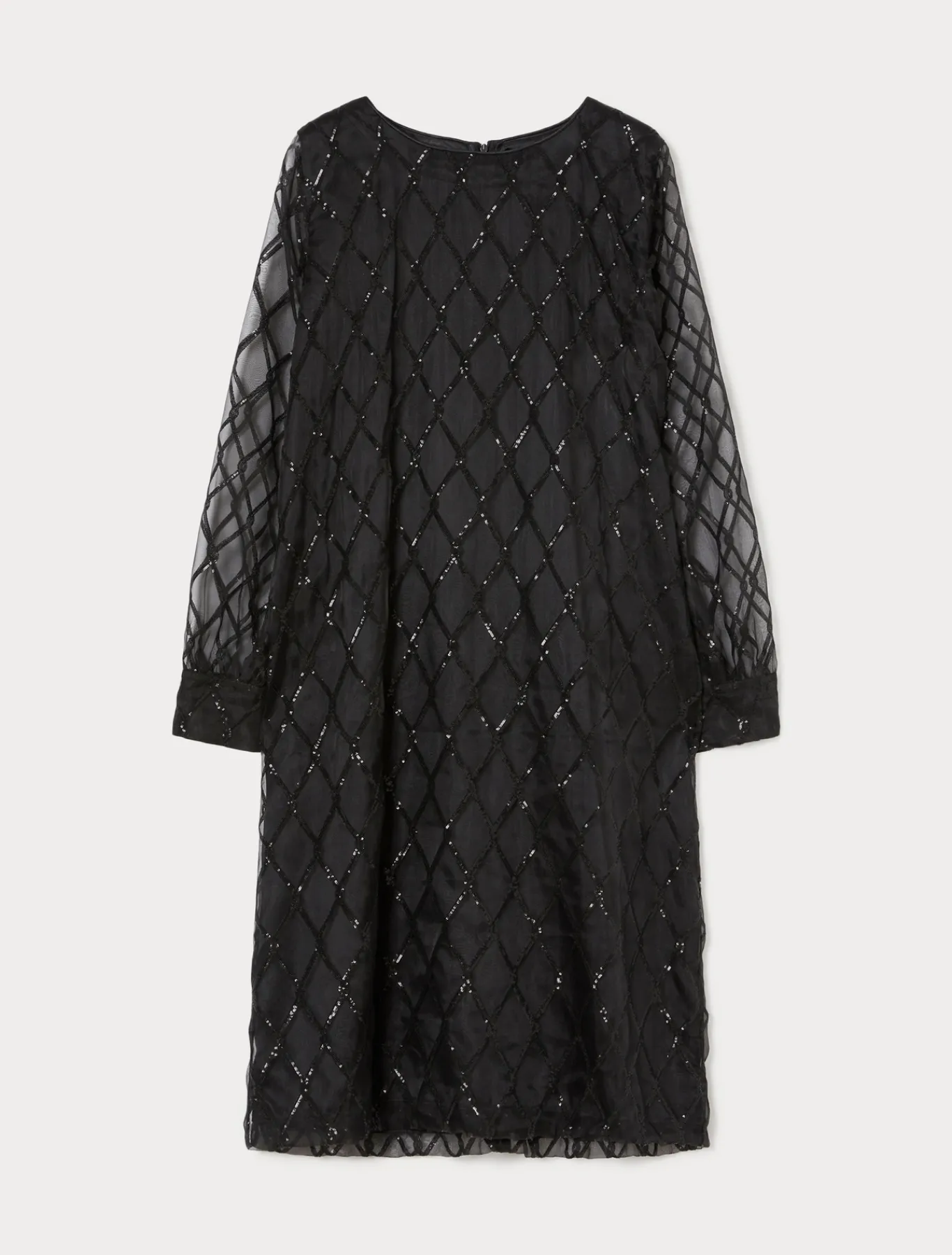 Marina Rinaldi Robe en organza NOIR Discount
