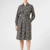 Marina Rinaldi Robe en popeline imprimée NOIR Outlet